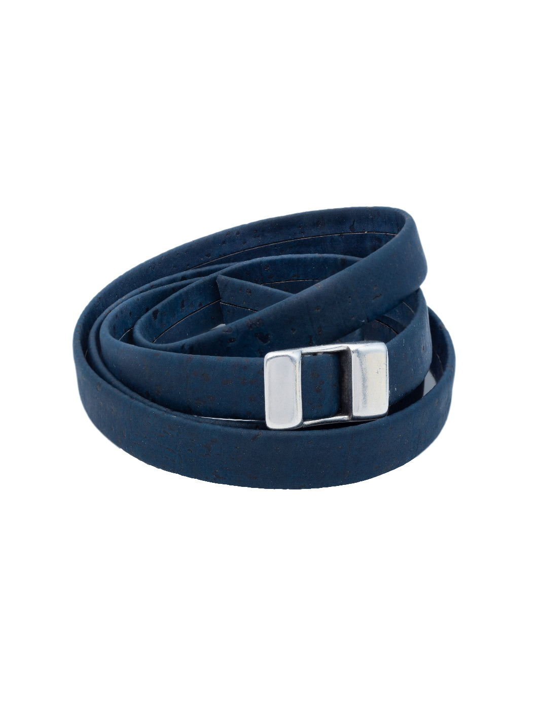 Introducing the Tidal Wrap: chic, eco-conscious, and adjustable. Elevate your style effortlessly with this navy-blue beauty.