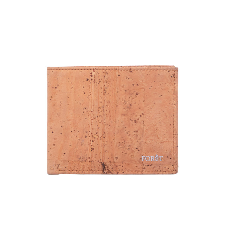 Cork Natural Wood  Men's Card Wallet