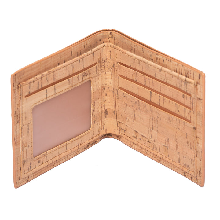 FOReT Vegan Card and Cash Wallet in genuine Cork