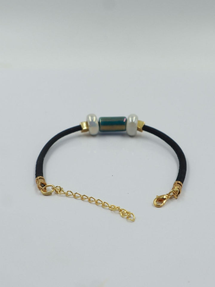 Emerald Lily Harmony Bracelet